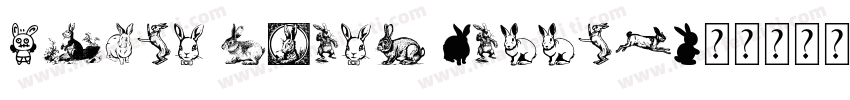 Comic Black Rabbit字体转换